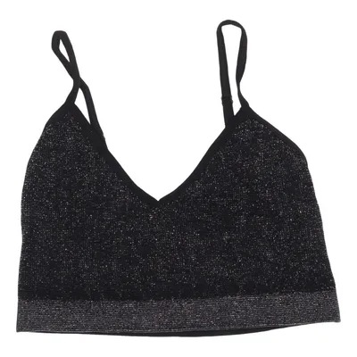 Bralette (Zwart, Zilver) van SUWEN Elastaan, Polyamide