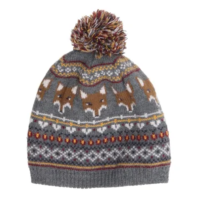 Toppluva (Grå, Flerfärgad) från Pusblu Akryl, Polyester