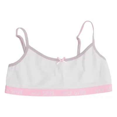 Bralette (Wit, Roze)