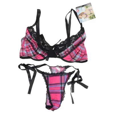 Ensemble de sous-vêtements (Rose, Bleu, Noir) de Coquette