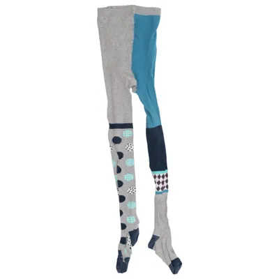 Tights (Gray, Blue, Multicolored) from Jako-O Cotton, Elastane, Polyamide
