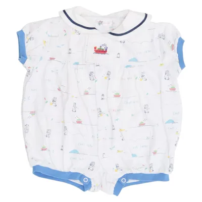Barboteuse (Blanc, Bleu, Multicolore) de Crispi Coton, Polyester