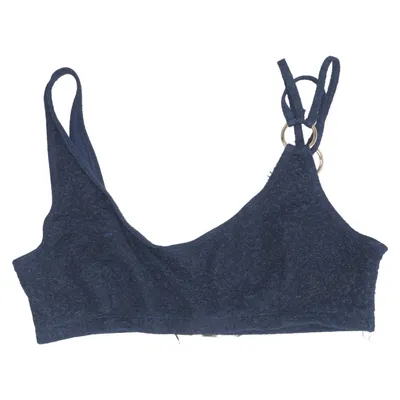 Haut de bikini (Bleu) de Wolf & Whistle Élasthane, Polyamide, Polyester