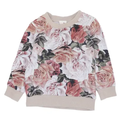 Collegetröja (Beige, Rosa, Brun) från MOO Bomull, Elastan