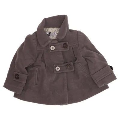 Coat (Brown) from Zara Baby Polyamide, Polyester, Wool