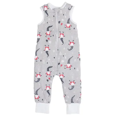 Sparkdräkt (Grå, Vit, Röd) från TupTam Bomull, Polyester