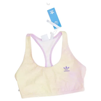 Sport-BH (Gul, Rosa, Flerfärgad) från Adidas Originals Elastan, Återvunnen polyester