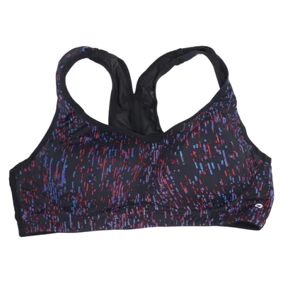 Sports bra (Black, Multicolored) from Active Essentials by Tchibo Elastane, Polyamide