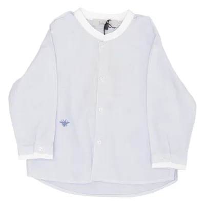 Skjorte (Blå, Hvid) fra Baby Dior Bomuld