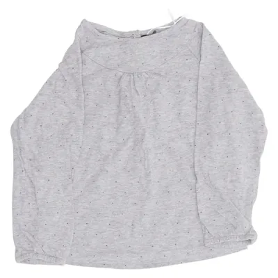 Langærmet t-shirt (Grå) fra Cadet Rousselle Bomuld, Polyester