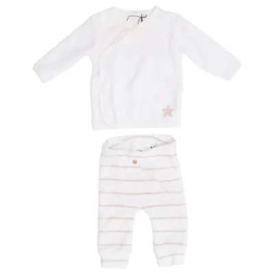 Set (Weiß, Beige) von Feetje Bio-Baumwolle, Polyester
