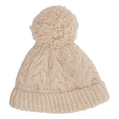 Tophue (Beige) fra Aran Sweater Market Polyester, Uld