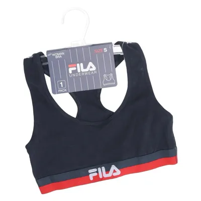 Sport-BH (Blå) från Fila Bomull, Elastan, Polyester