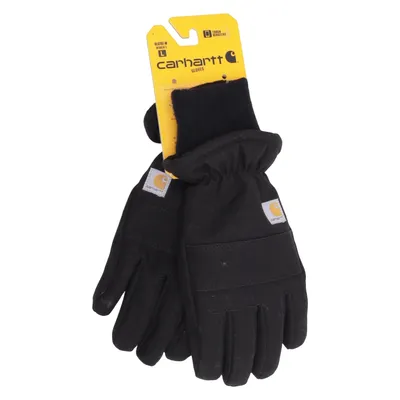Handskar (Insulated Duck Synthetic Leather Knit Cuff Glove) från Carhartt Akryl, Bomull, Nylon, Polyester, Polyuretan