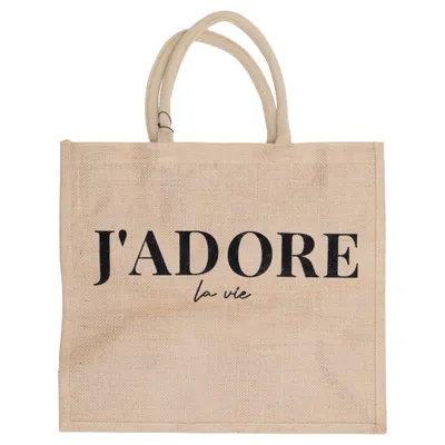 Canvas tas (Beige) van J'Adore