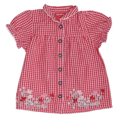Short sleeve shirt (Red, White) from Bondi Cotton