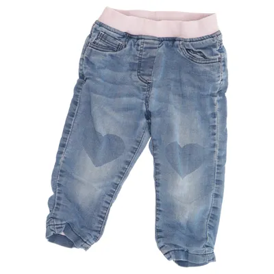 Treggings (Blue) from Dopo Dopo Baby Cotton, Elastane, Polyester