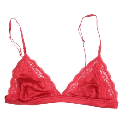 Bralette (Rød) fra Stella McCartney Elastan, Polyamid, Silke