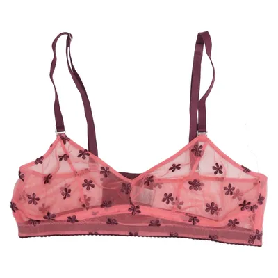 Bralette (Pink, Lilla) fra Understatement Elastan, Polyester