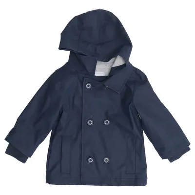 Rain jacket (Blue) from Le Phare de La Baleine Cotton, Polyester, Polyurethane