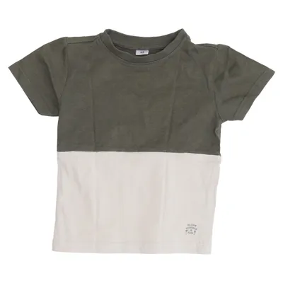 T-shirt (Green, Beige) from Zeeman Cotton