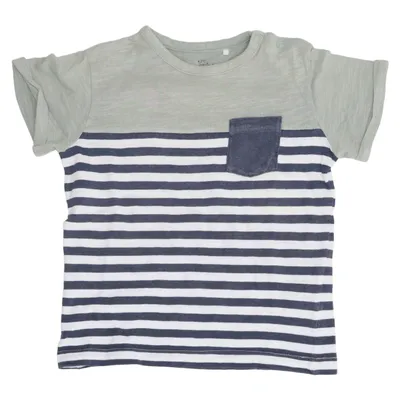 T-shirt (Green, Blue, White) from Topomini Cotton
