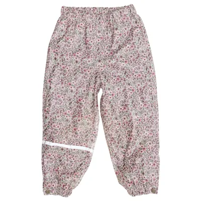 Rain pants (Beige, Pink, Multicolored) from Mikk-line Polyurethane, Recycled polyester