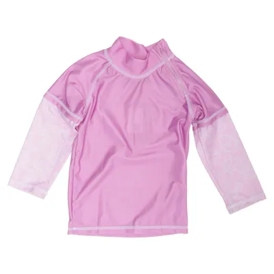 T-shirt de natation (Rose) de Swimpy Élasthane, Polyester