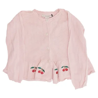 Cardigan (Pink) from Konges Sløjd Organic cotton