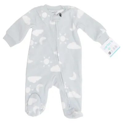 Rompers (Gray, White) from Carter's Polyester