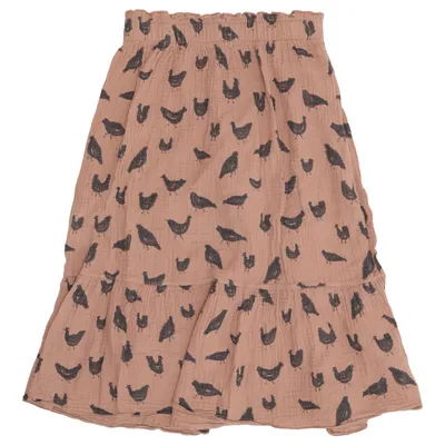 Skirt (Brown) from Play Up Organic cotton