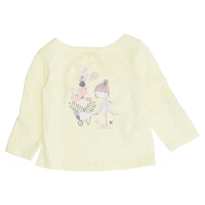 Long sleeve T-shirt (Yellow) from Vertbaudet Cotton