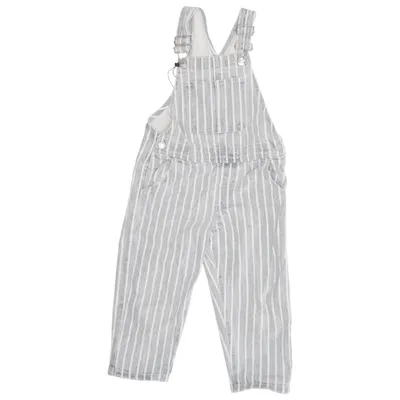 Salopette (Gris, Blanc) de Zara Coton