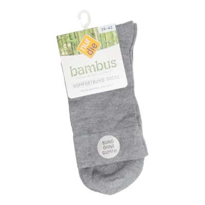 Socks (Gray) from Nur Die Elastane, Polyamide, Viscose
