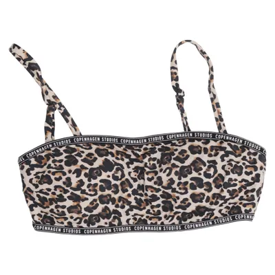 Bikini top (Beige, Zwart, Bruin) van Copenhagen Studios Elastaan, Polyester