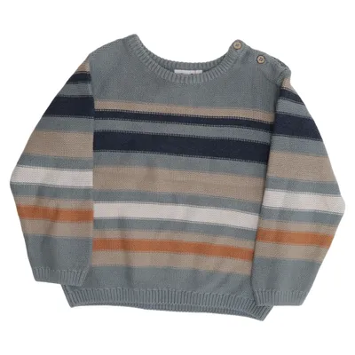 Sweater (Blå, Beige, Brun) fra People Wear Organic Økologisk bomuld