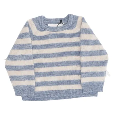 Sweater (Blue, Beige) from Zara Cashmere, Wool