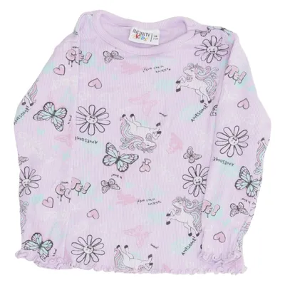 Langarmshirt (Lila, Mehrfarbig) von Infinity Kids Baumwolle