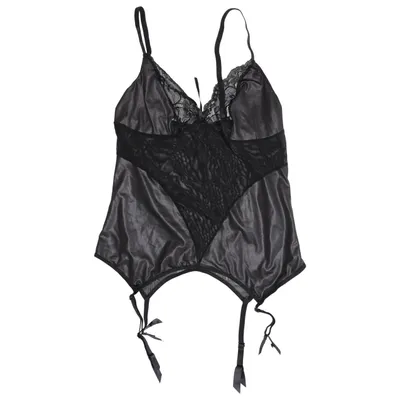 Bustier (Black) from Venus Elastane, Polyester