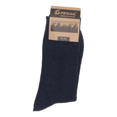 Knit socks (Blue) from Pesail Acrylic, Cotton, Wool