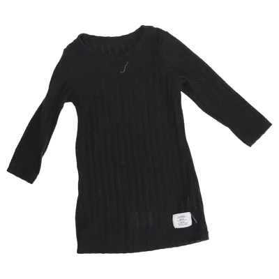 Långärmad t-shirt (Svart) från Classic Wear Elastan, Polyester