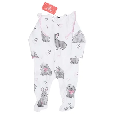 Rompers (White, Multicolored) from PatPat Cotton