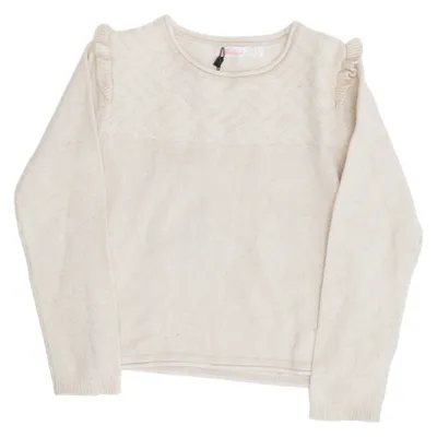 Sweater (Beige) from Billieblush Cotton, Metallic fiber, Polyester, Wool