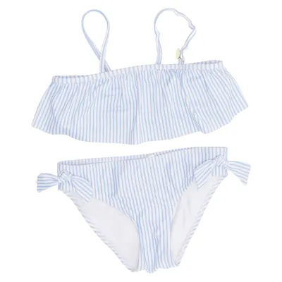 Bikini (Blue, White) from H&M Elastane, Polyester