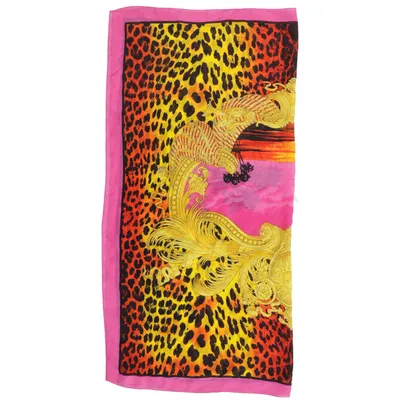 Neckerchief (Pink, Yellow, Multicolored) from Versace for H&M
