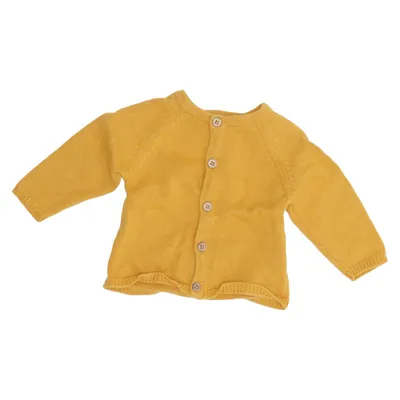 Cardigan (Gul) fra Prénatal Økologisk bomuld