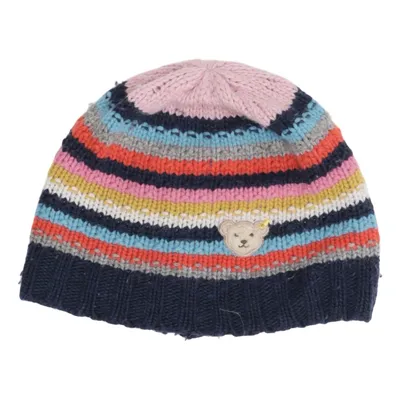 Beanie (Blue, Multicolored) from Steiff Angora, Cashmere, Polyamide, Viscose, Wool