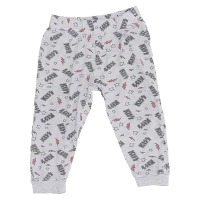 Pyjamasbukser (Grå, Flerfarvet) fra Kiss Bomuld, Polyester