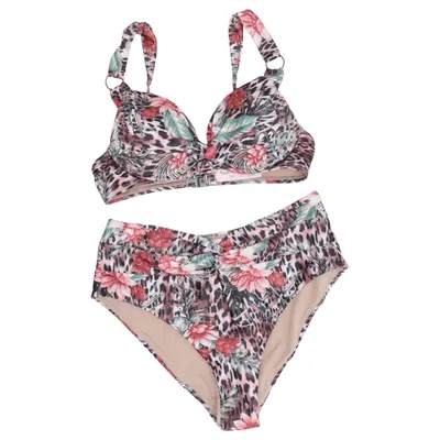 Bikini (Rose, Vert, Multicolore) de Hunkemöller Élasthane, Polyester