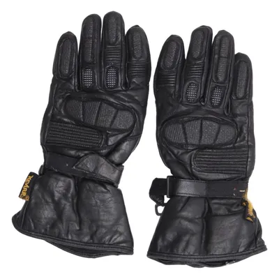 Leren handschoenen (Zwart) van Crane Sports Leer, Polyester